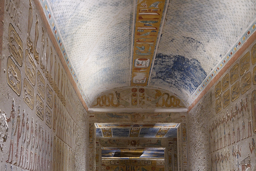 18 MAK_5928.jpg - Ramses IV era il quinto figlio di Ramses III, divenne faraone a quarant'anni, regnò dal 1153 al 1146 a.C.